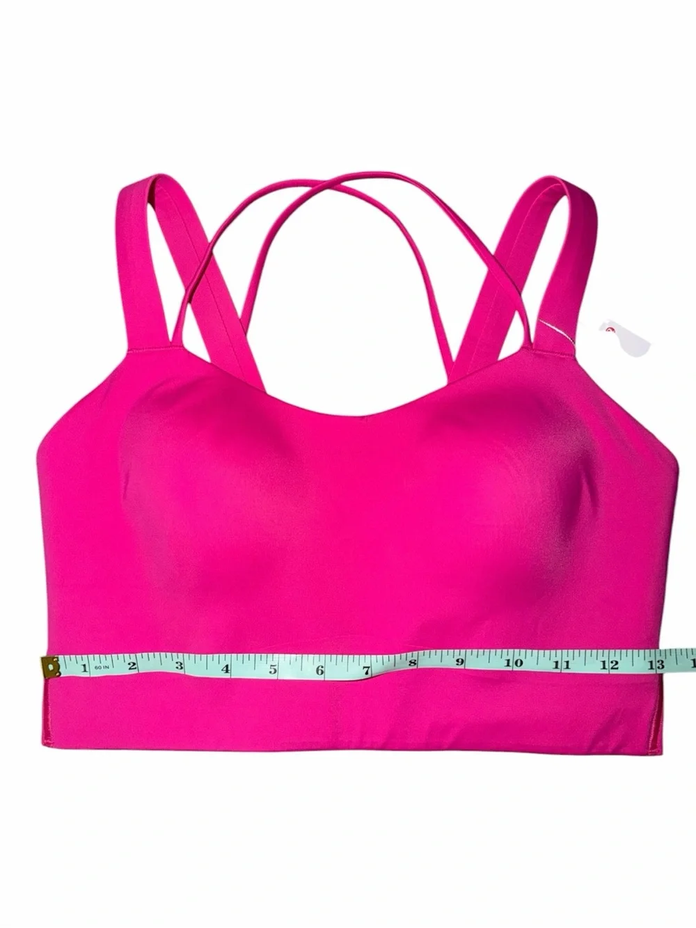 Lululemon Like a Cloud Longline Bra Pink Flare Size 8 NWT D/DD Cup